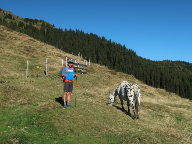 Georg zwischen Sch&ouml;nwieskopf und Unterdillingalm