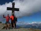 Ich, Georg und Sarah am Hundstein, 2.117 m