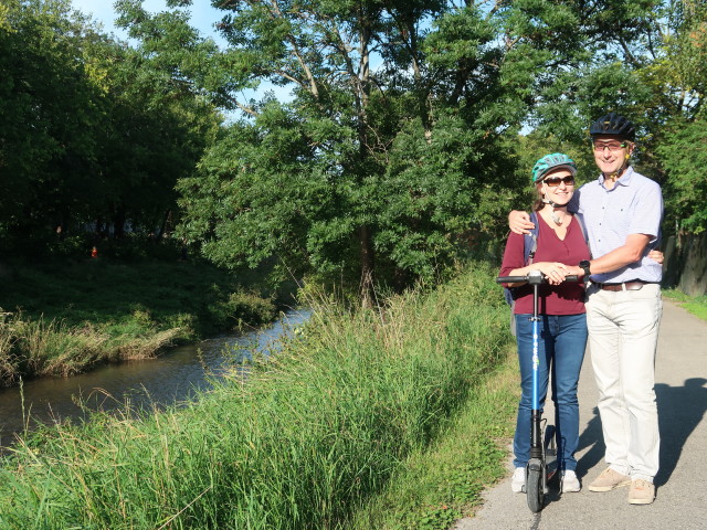 Sabine und ich in Oberwaltersdorf