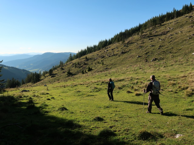 Sabine und Erich am Almsteig