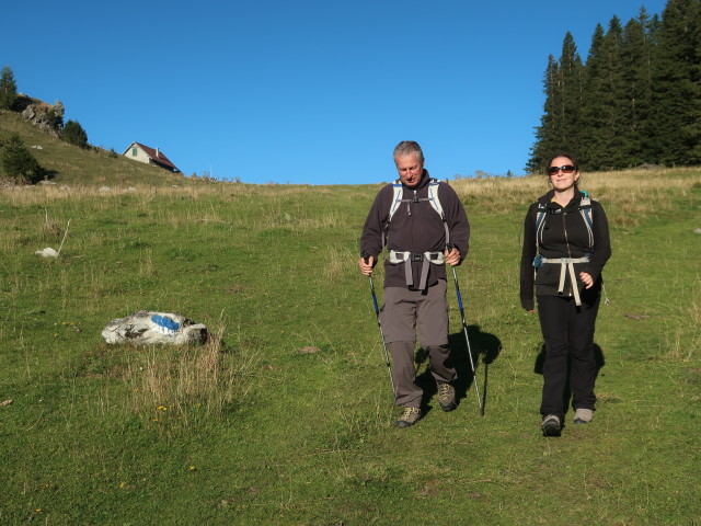 Erich und Sabine am Almsteig