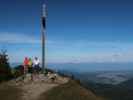 Ich, Sabine und Erich am Erzkogel, 1.504 m