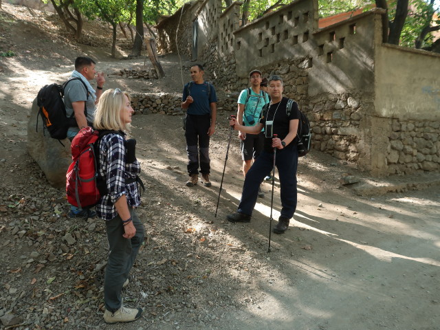 Andreas, Petra, Abdeslam, Hans-J&ouml;rg und Lars zwischen Mizane und Matate (26. Sep.)