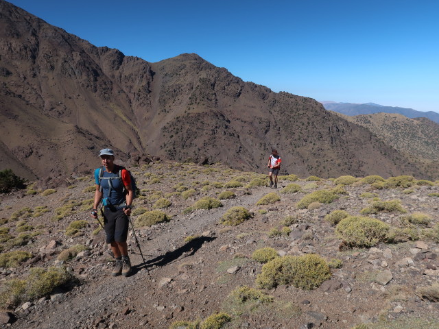 Hans-J&ouml;rg und Ronald zwischen Azib n'Tzikert und Aguelzim (28. Sep.)