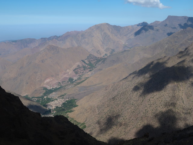 vom Montagne Abandonn&eacute;e Richtung Nordosten (28. Sep.)
