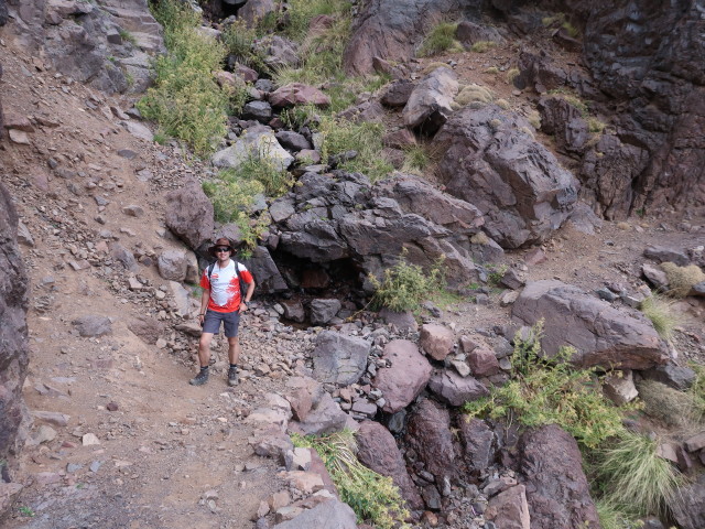 Ronald zwischen Montagne Abandonnée und Rifuge Neltner (28. Sep.)