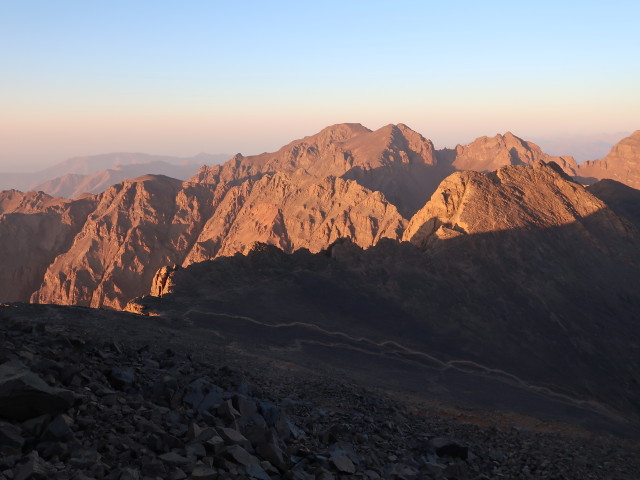 zwischen Tizi n'Toubkal und Jbel Toubkal (29. Sep.)