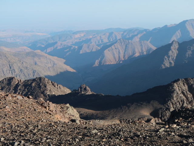 vom Jbel Toubkal Richtung Norden (29. Sep.)