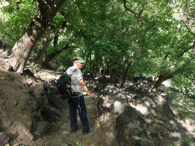 Lars zwischen Around und Imlil (1. Okt.)