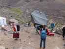 beim Rifuge Toubkal Les Mouflons (28. Sep.)