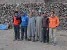 Abdeslam, ?, ?, ?, ? und ? beim Rifuge Toubkal Les Mouflons (30. Sep.)