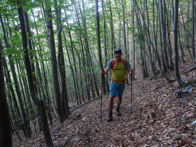 Georg zwischen Bahnhof Langwies und Bromberg