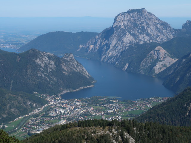 Traunsee vom Petergupf aus