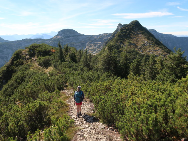 Sarah zwischen Petergupf und Bannkogel