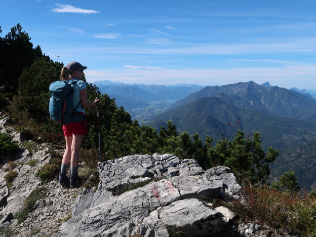 Sarah zwischen Bannkogel und Bergwerkkogel