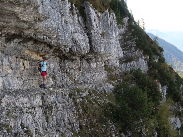 Sarah zwischen Bannkogel und Bergwerkkogel