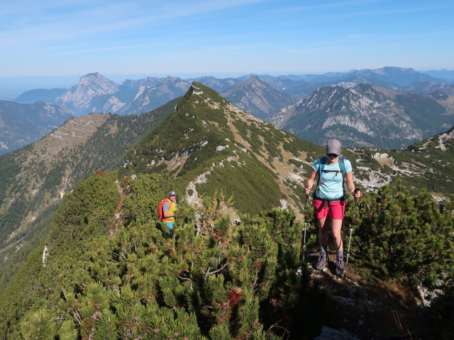 Georg und Sarah zwischen Bergwerkkogel und Hoher Schrott