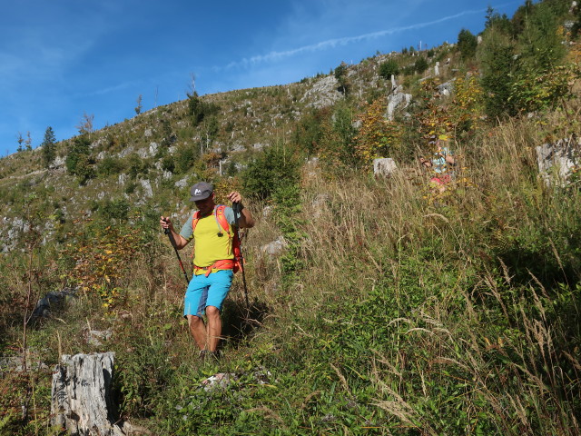 Georg und Sarah zwischen Kotalm und M&ouml;selwiesen