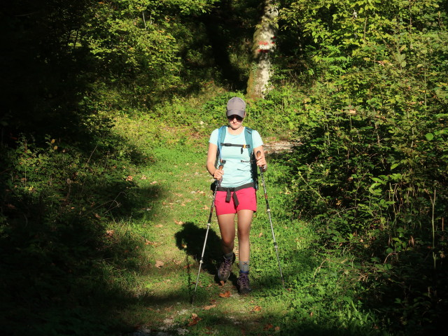 Sarah zwischen M&ouml;selwiesen und Rettenbach