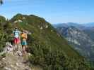 Sarah und Georg zwischen Bergwerkkogel und Hoher Schrott