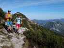 Georg und Sarah zwischen Bergwerkkogel und Hoher Schrott