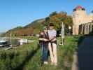 Sabine und ich in Hainburg