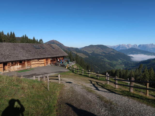 Hirzeggalm, 1.553 m (9. Okt.)