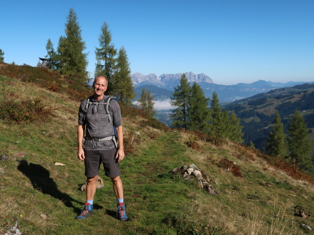 Frank zwischen Hirzeggalm und Spie&szlig;n&auml;gel (9. Okt.)