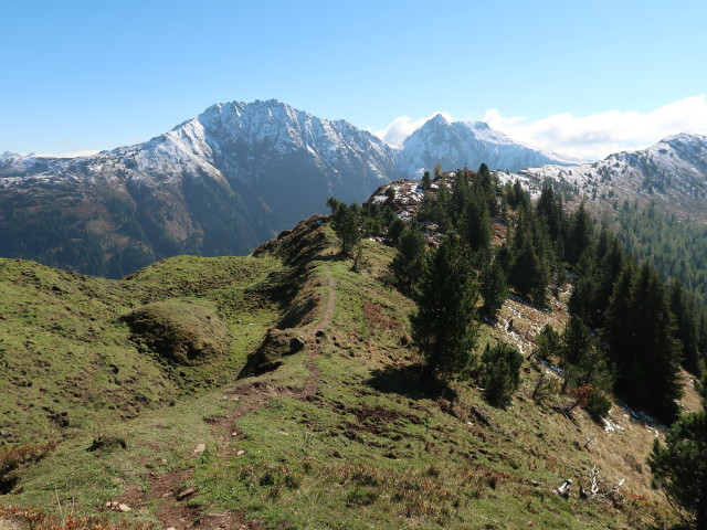 zwischen Spie&szlig;n&auml;geln und Rettensteinjoch (9. Okt.)