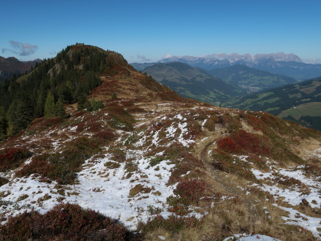 zwischen Spie&szlig;n&auml;geln und Rettensteinjoch (9. Okt.)