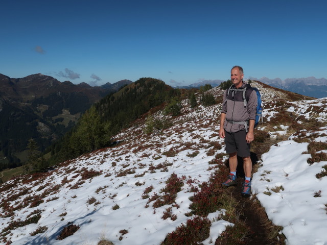 Frank zwischen Spie&szlig;n&auml;geln und Rettensteinjoch (9. Okt.)