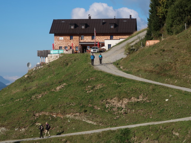 Alpenroseh&uuml;tte, 1.555 m (10. Okt.)