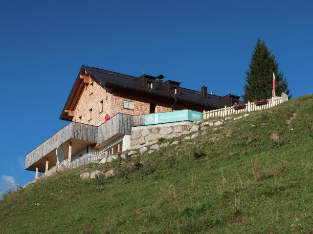 Alpenroseh&uuml;tte, 1.555 m (10. Okt.)