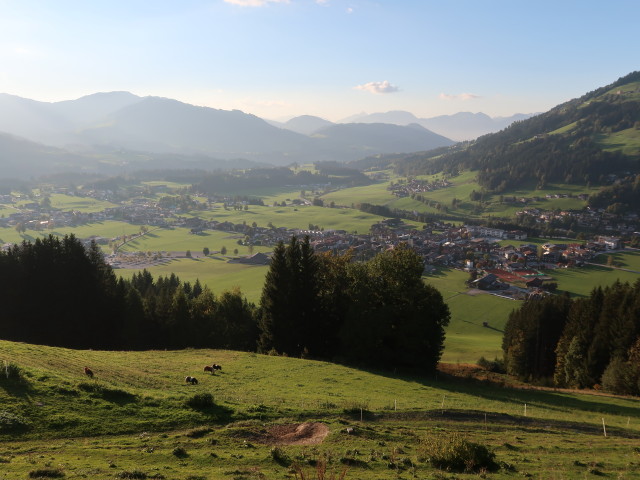 Westendorf von den Zieplh&ouml;fen aus (10. Okt.)