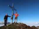 Frank und ich am Gerstinger Joch, 2.035 m (10. Okt.)