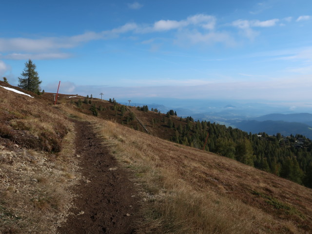 zwischen Observatorium Kanzelh&ouml;he und Gerlitzen
