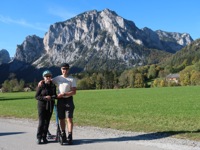 Sabine und ich in Trag&ouml;&szlig;