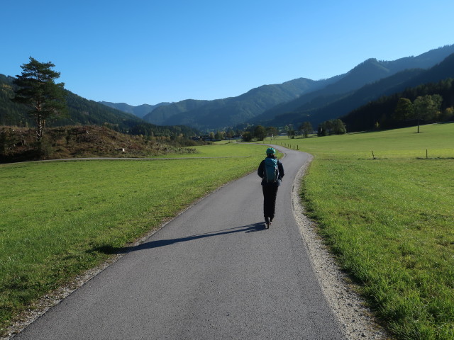 Sabine im Lamingtal zwischen Tragöß und Pichl