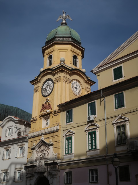 Gradska ura in Rijeka (25. Okt.)