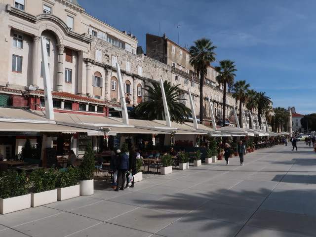 Obala Hrvatskog narodnog preporoda in Split (26. Okt.)