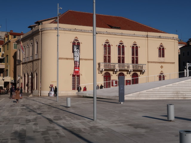 Hrvatsko narodno kazaliste u Sibeniku in Sibenik (27. Okt.)