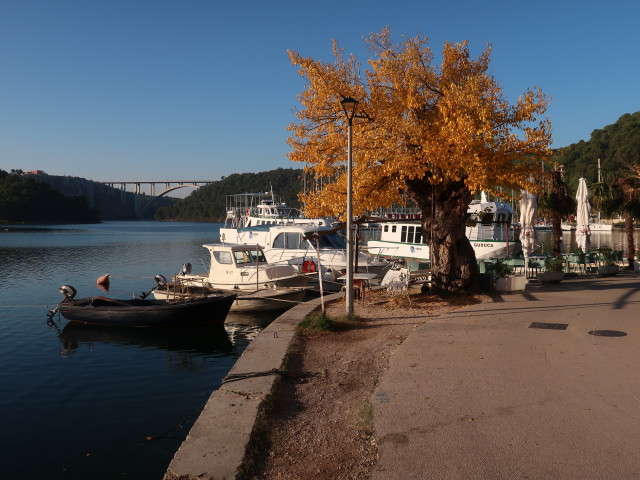 Obala Bana Pavla Subica in Skradin (29. Okt.)