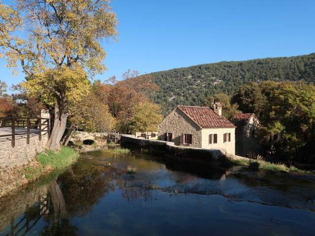 beim Skradinski buk im Nacionalni park Krka (29. Okt.)