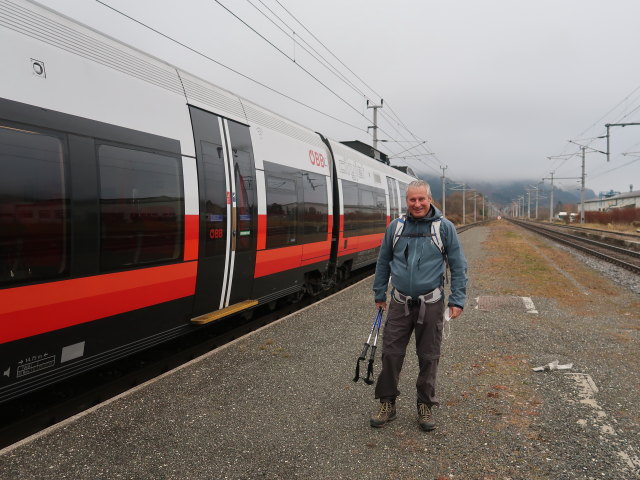 Erich im Bahnhof Kraubath, 585 m