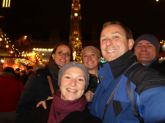 Romy, Sabine, Carmen, ich und Andreas