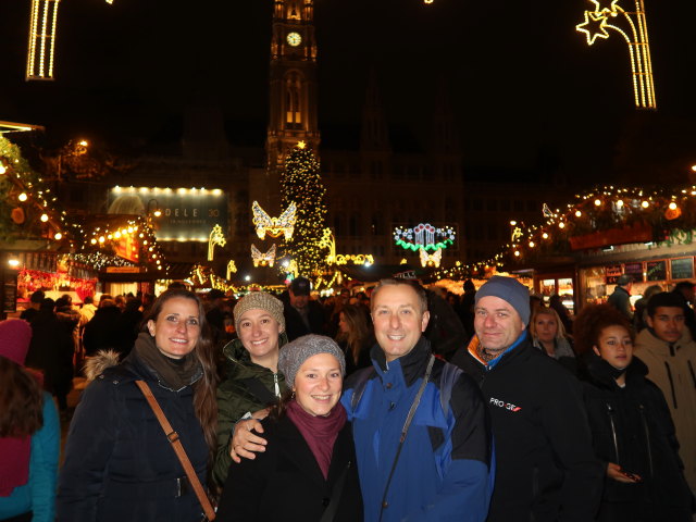 Romy, Carmen, Sabine, ich und Andreas