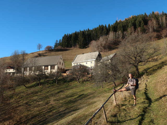 Frank zwischen Stoxreiter und Dietersdorfer Graben