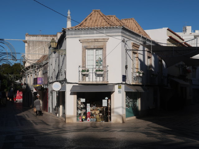 Rua Vasco da Gama in Faro (1. Dez.)