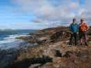 Ronald und ich zwischen Forte de Nossa Senhora da Queimada und Praia do Queimado (27. Nov.)