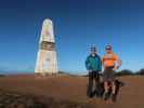 Ronald und ich beim Torre de Aspa, 156 m (29. Nov.)